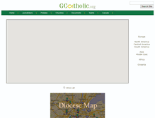 Tablet Screenshot of gcatholic.org
